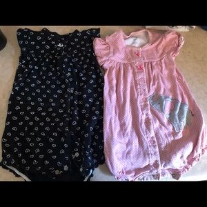 Baby girl rompers